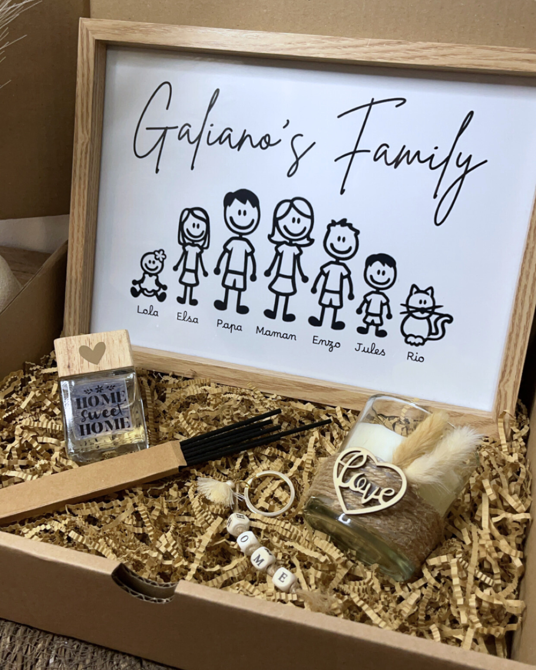 Coffret maison personnalisé