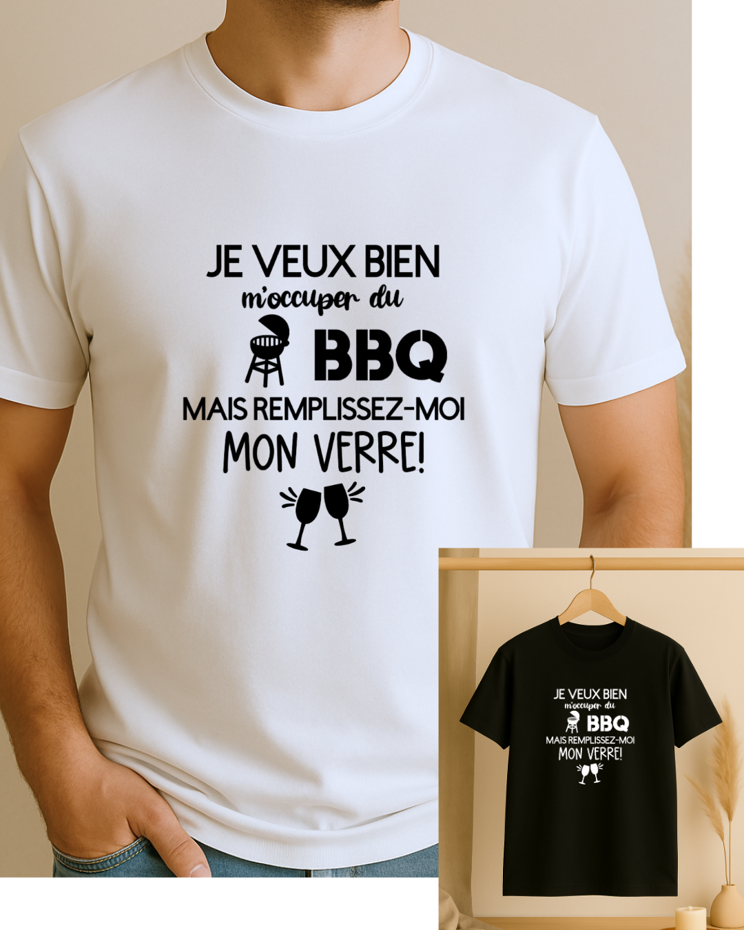 T-shirt homme personnalisé