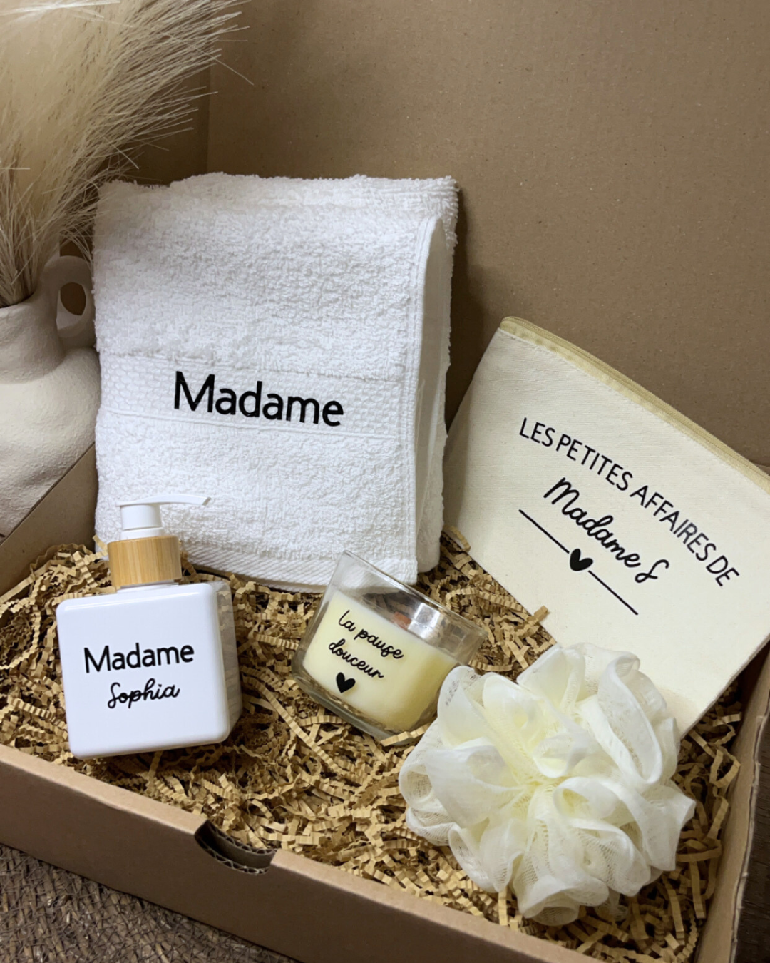 Coffret madame personnalisé prénom