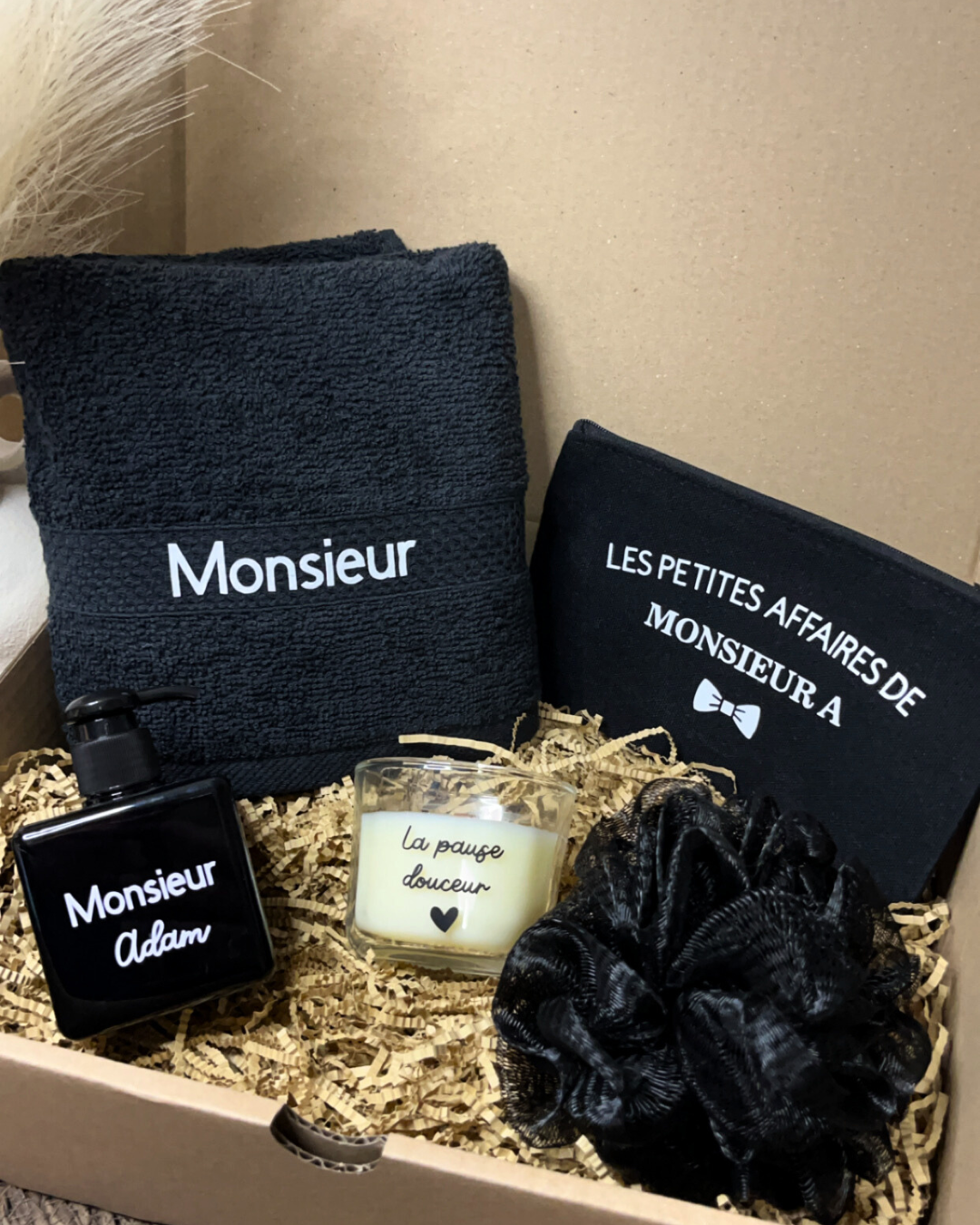 Coffret Monsieur personnalisé prénom