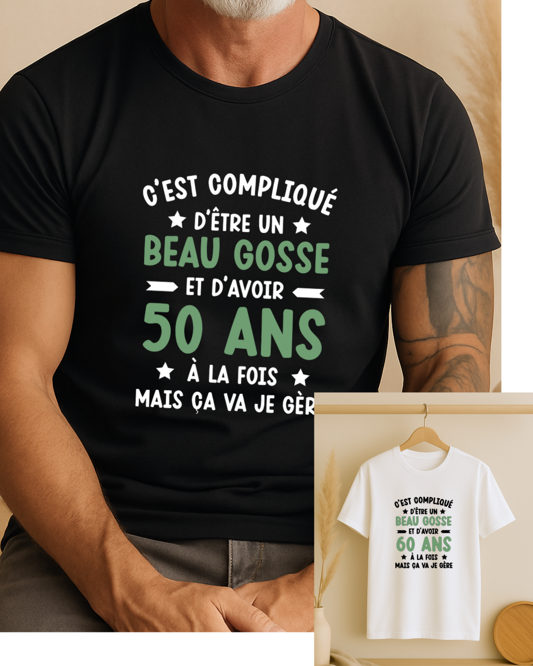 T-shirt homme personnalisé