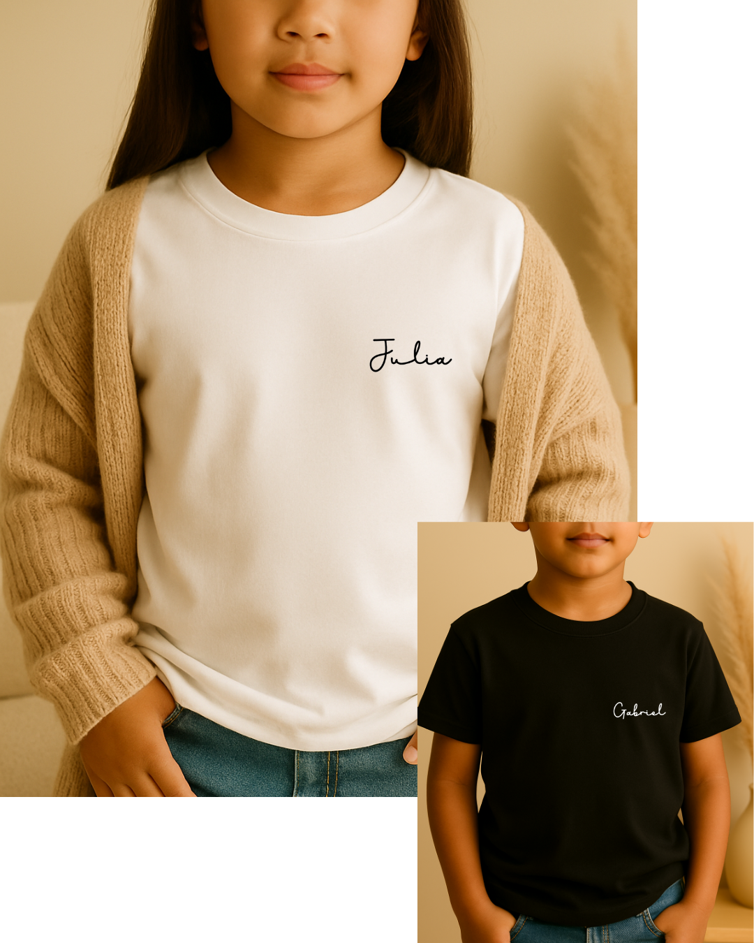 T-shirt personnalisé enfant avec prénom