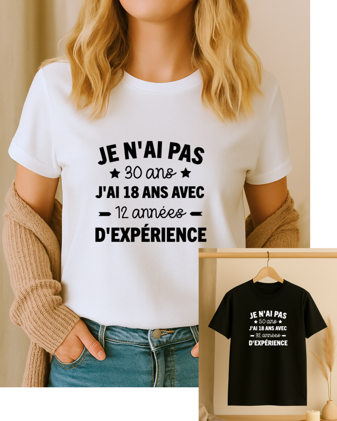 T-shirt femme personnalisé