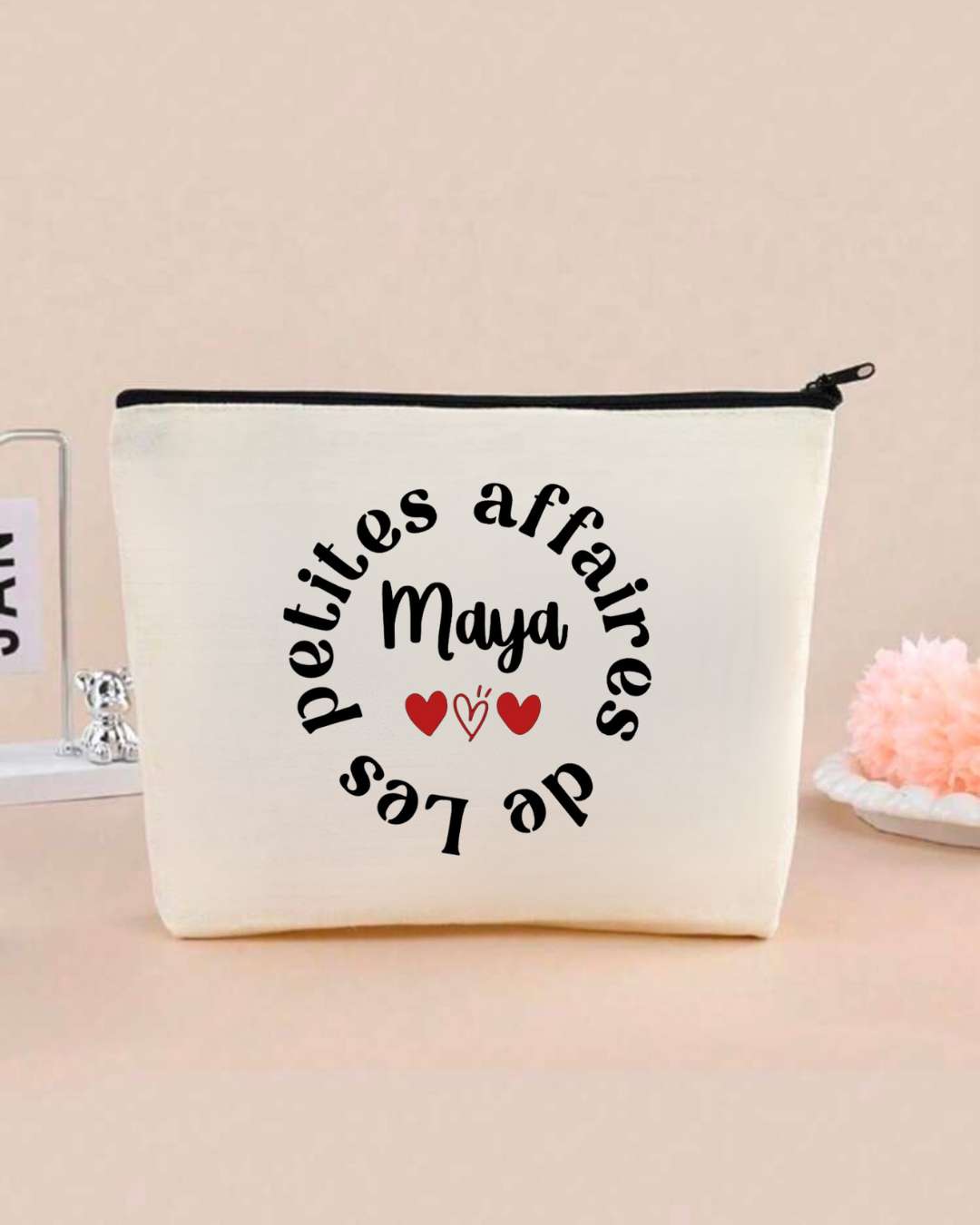 pochette coton les petites affaires de + prénom