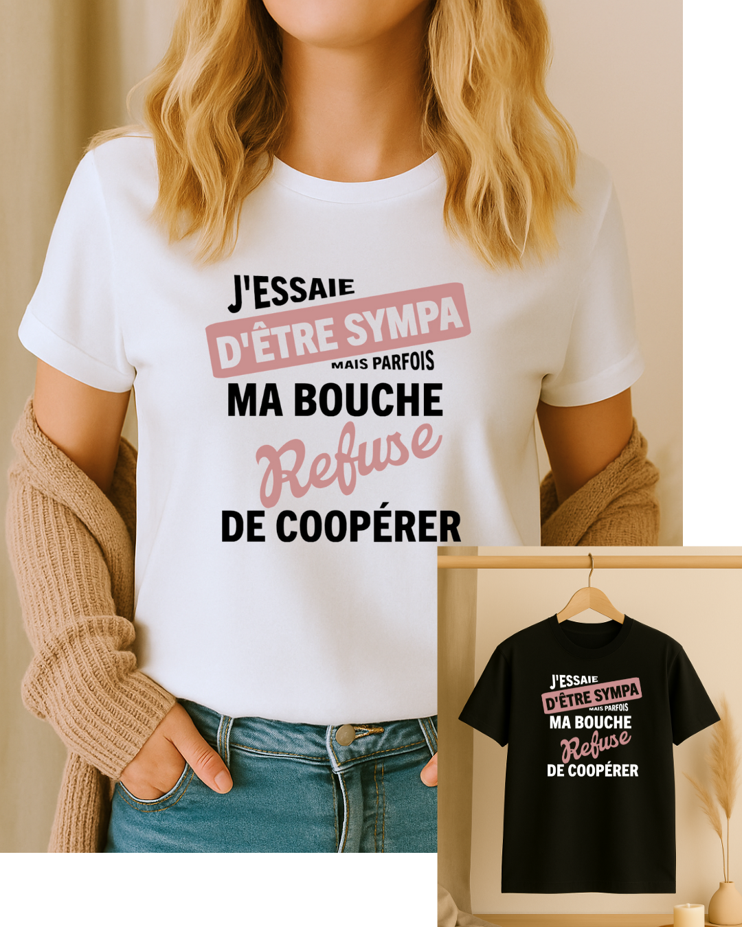 T-shirt femme personnalisé