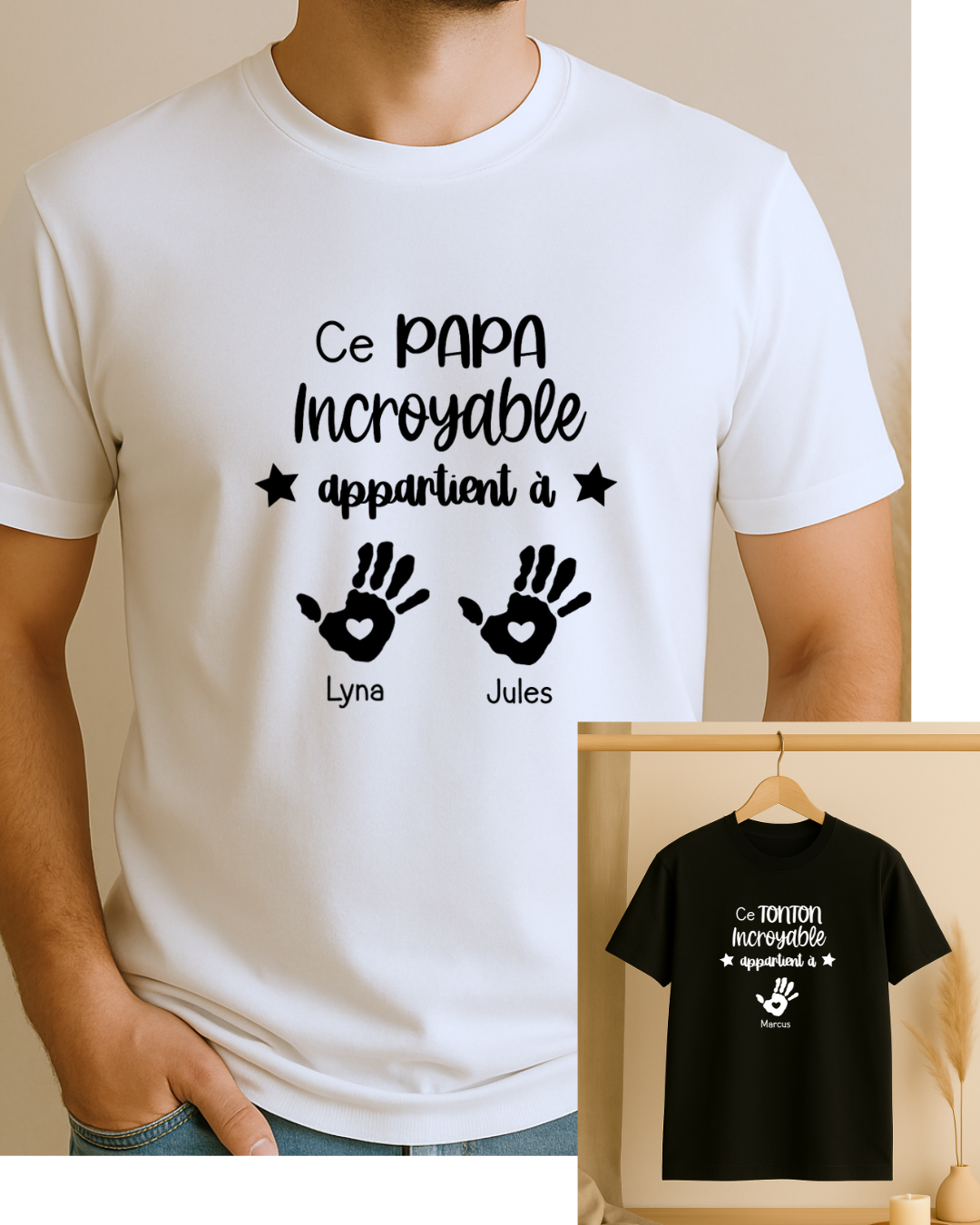 T-shirt homme personnalisé