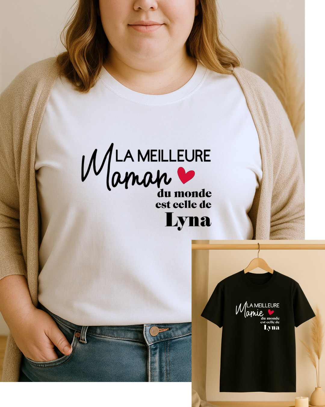 T-shirt femme personnalisé