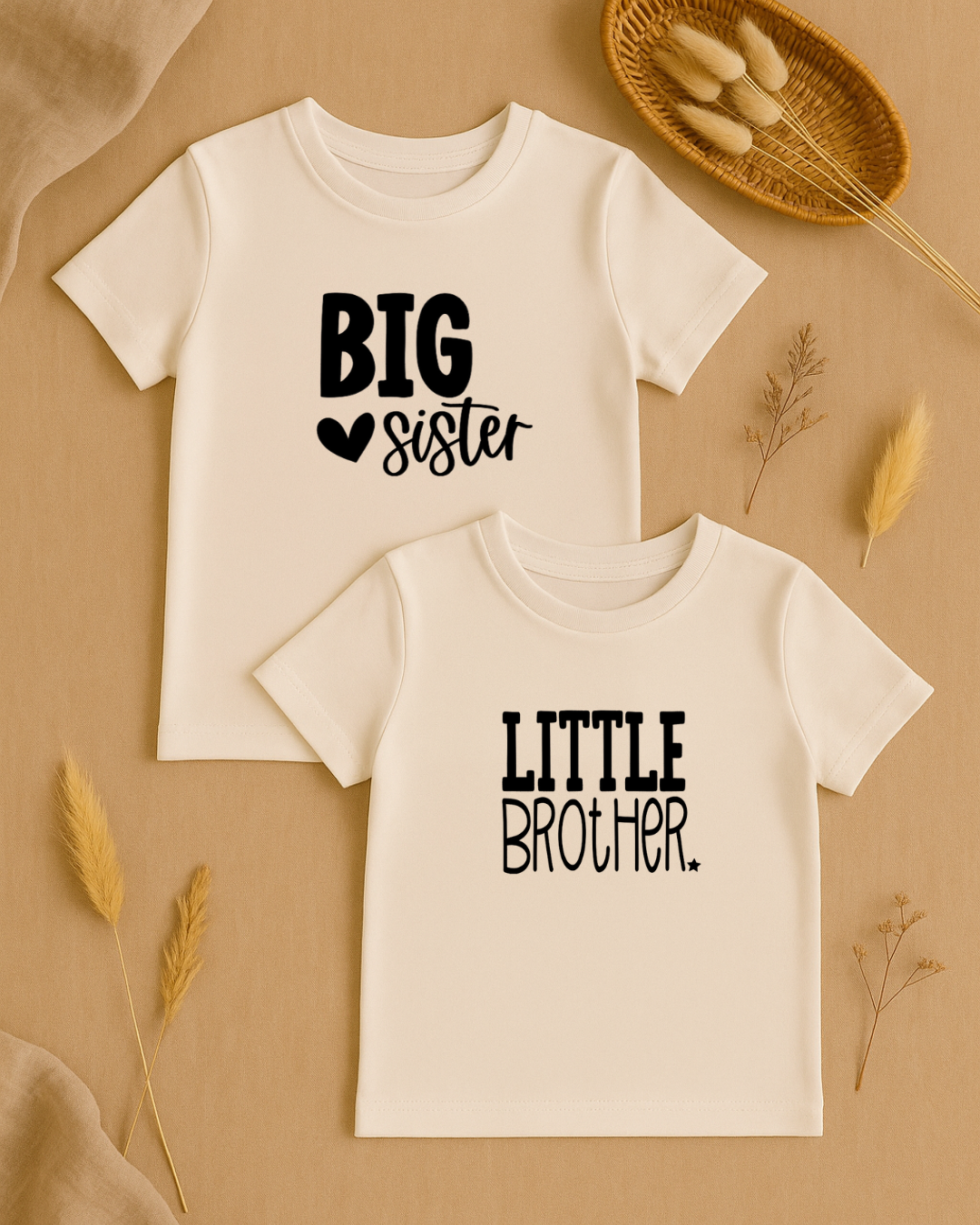 Coffret textile personnalisé t-shirts enfant