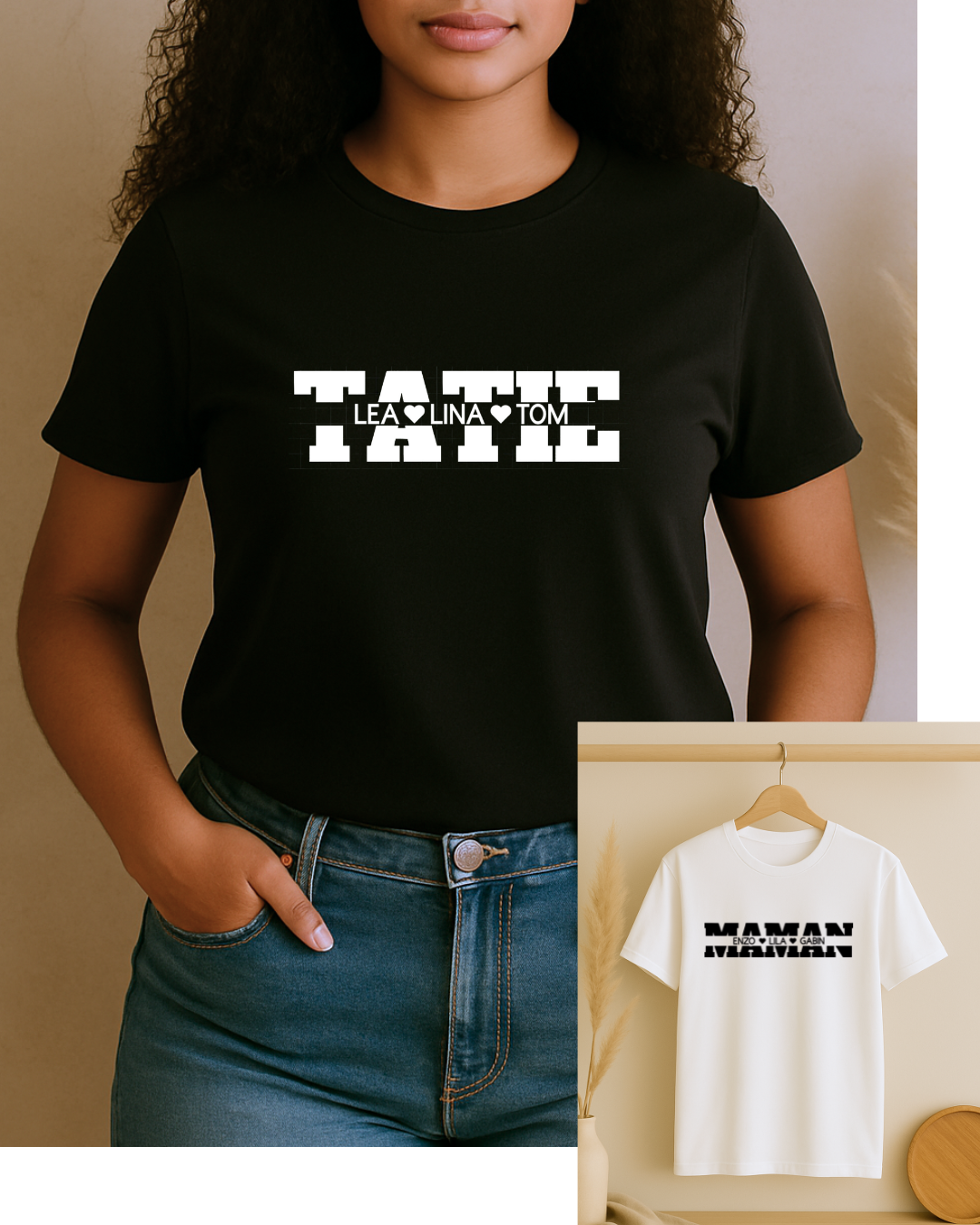 T-shirt femme personnalisé