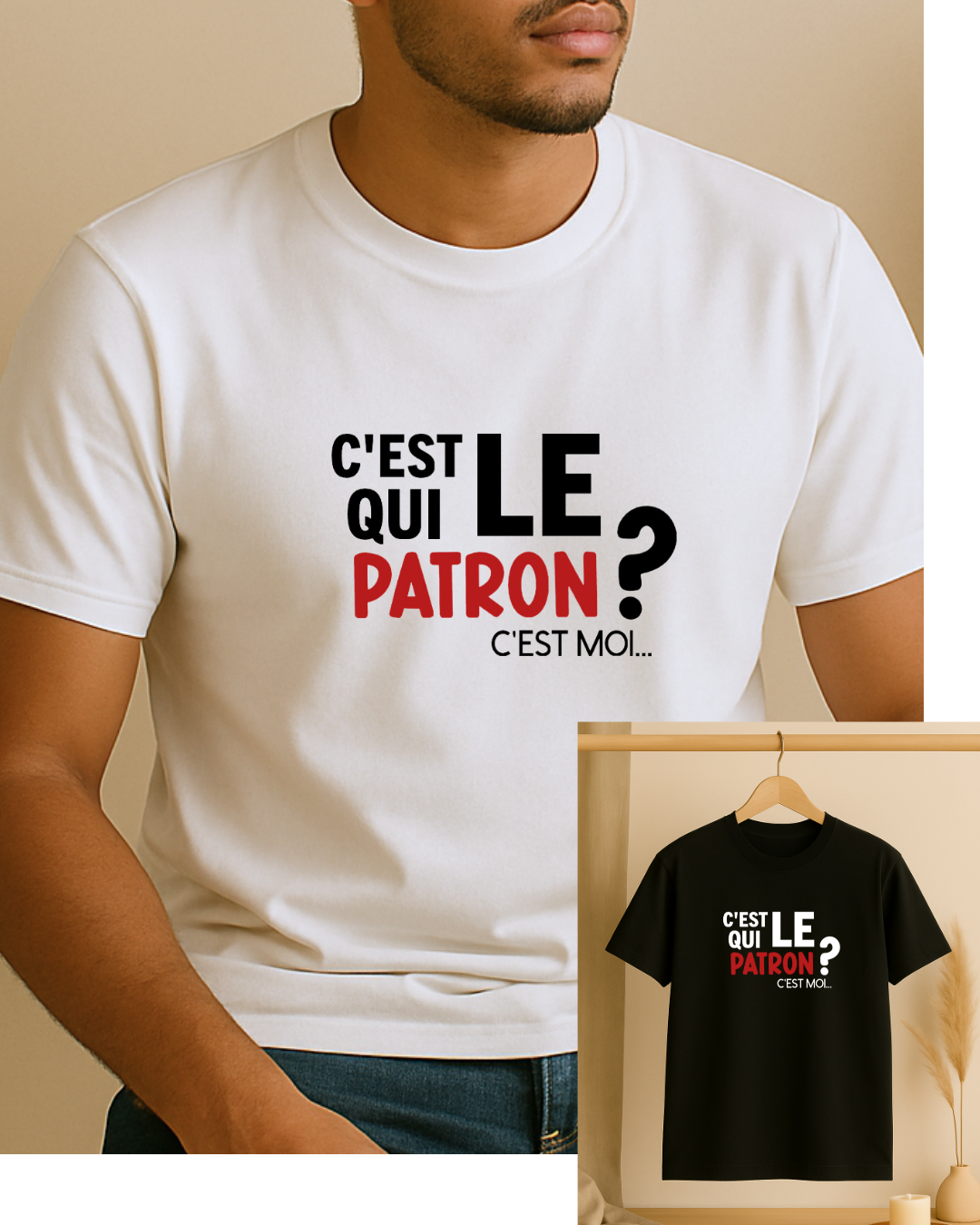 T-shirt homme personnalisé