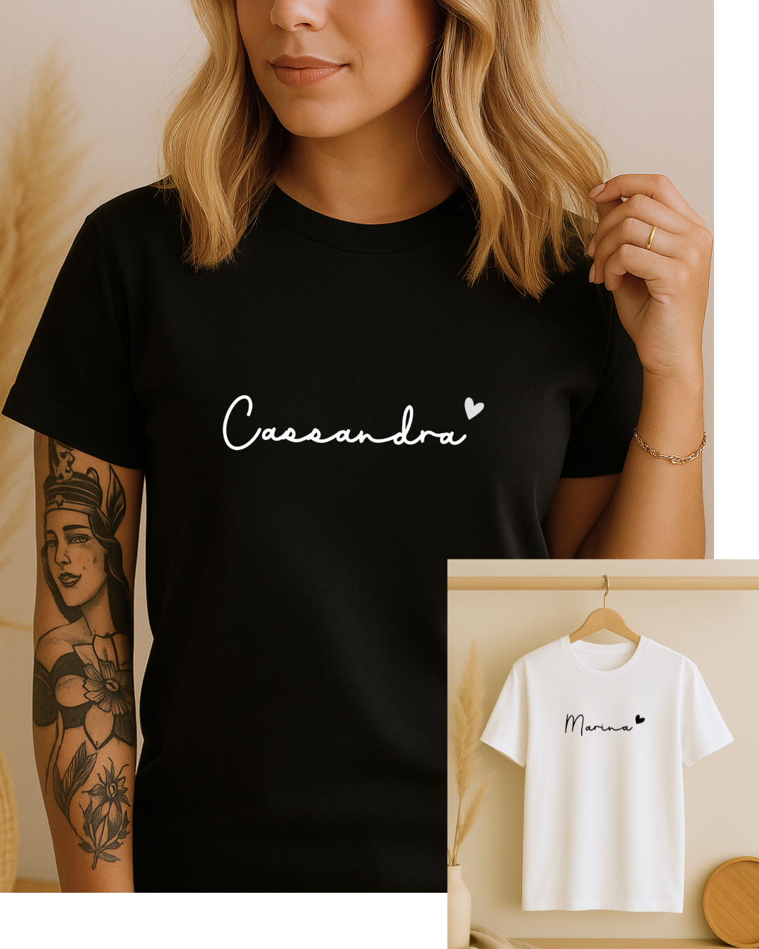 T-shirt femme personnalisé