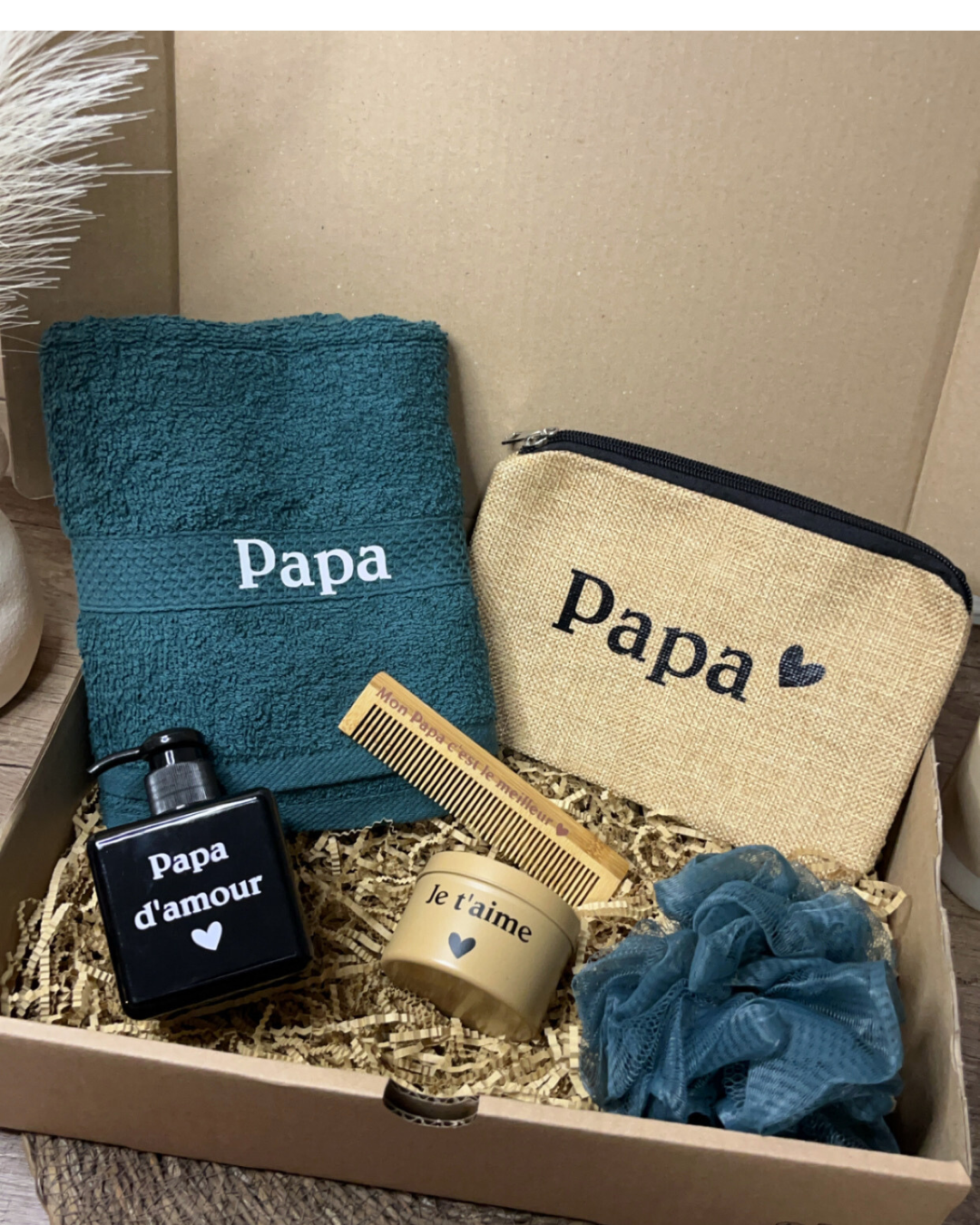 Coffret bain masculin adulte personnalisable