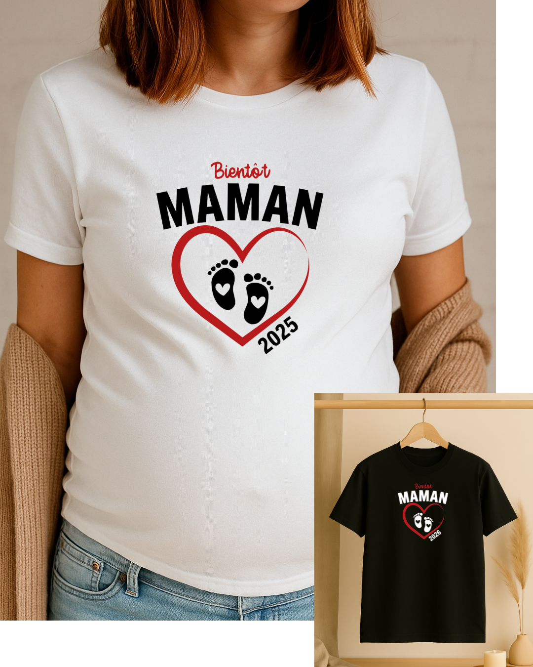 T-shirt femme personnalisé