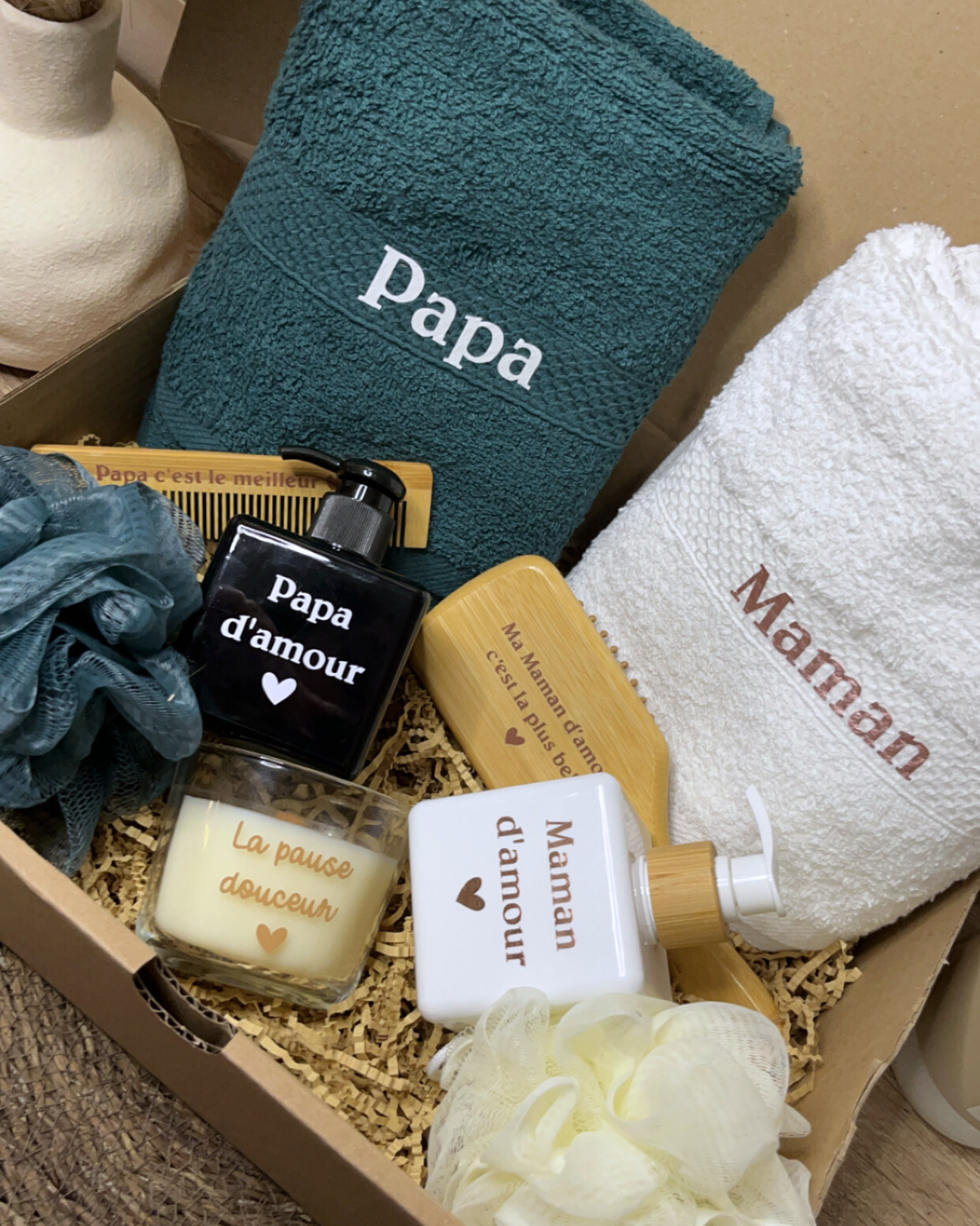 Coffret bain Duo adulte personnalisé
