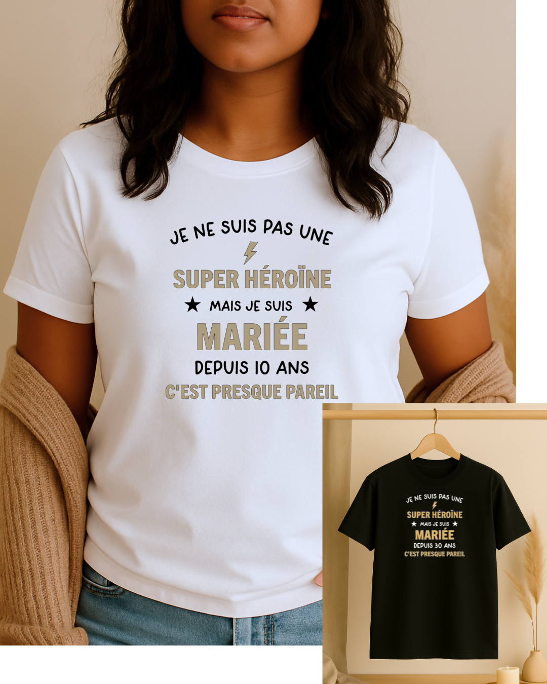 T-shirt femme personnalisé