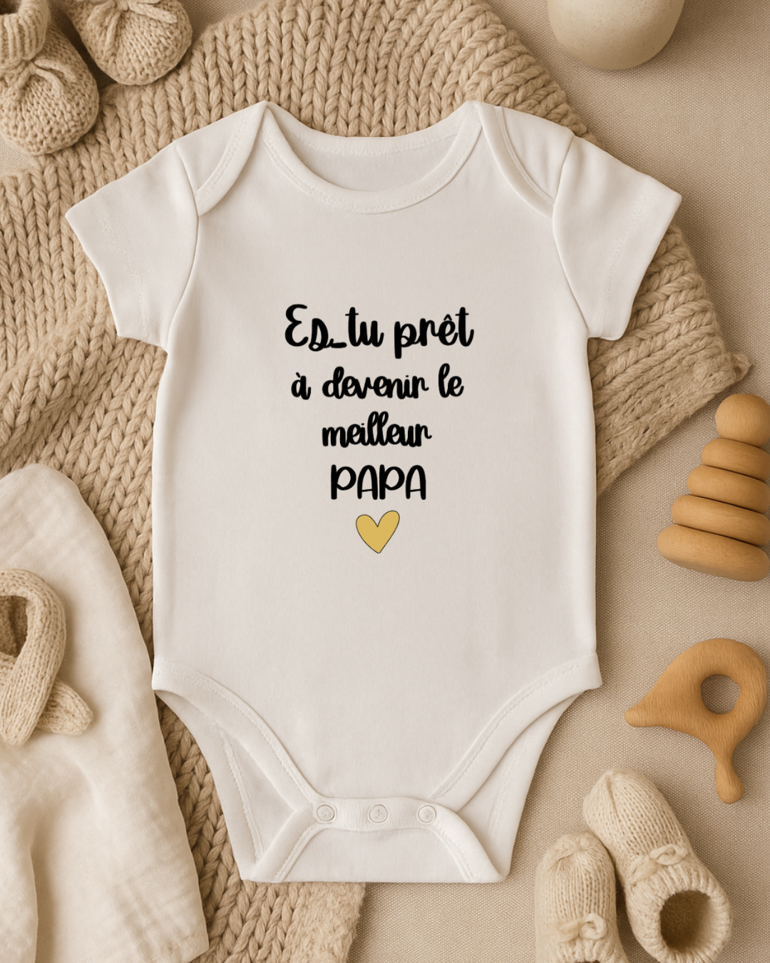 Body bébé inscription: es tu prêt à devenir le meilleur papa
